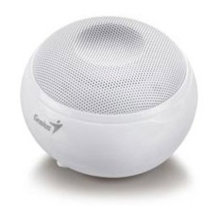 Колонки Genius SP-i160 Mono белый 2Вт портативные