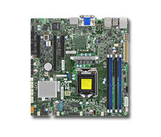 Материнская Плата SuperMicro MBD-X11SSZ-F-O Soc-1151 iC236 mATX 4xDDR4 4xSATA3 SATA RAID i210AT/219LM 2хGgbEth Ret
