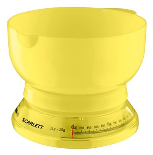 Кухонные весы Scarlett SC1210 желтый