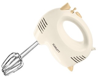 Миксер Scarlett SC046 бежевый