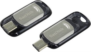 Флеш Диск USB 3.0 32Gb Sandisk Type C SDCZ450-032G-G46 черный