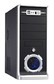 Корпус LinkWorld 316-12 black/silver C2228 w/o PSU ATX USB Audio AirDuctGamer
