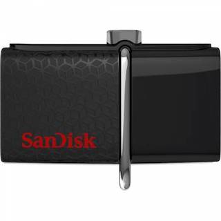 Флеш Диск Sandisk 32Gb Ultra Dual SDDD2-032G-GAM46 USB3.0 черный