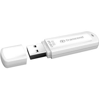 Флеш диск Transcend USB2.0 16Gb Jetflash 730 TS16GJF700 USB3.0 белый
