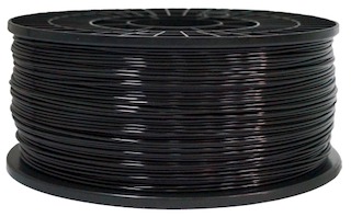 Пластик PLA 1.75mm 3D Робит 1kg Черный