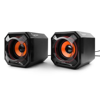 Колонки Gembird SPK-405 (2.0) черный 5W USB