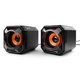 Колонки Gembird SPK-405 (2.0) черный 5W USB
