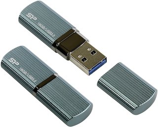 Флеш Диск USB 3.0 16Gb Silicon Power M01 SP016GBUF3M01V1B синий