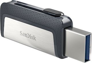 Флеш Диск USB 3.1 32Gb Sandisk Ultra Dual Type C SDDDC2-032G-G46 черный