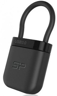 Флеш Диск USB 3.0 16Gb Silicon Power Jewel J05 SP016GBUF3J05V1K черный