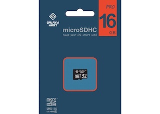 Флеш карта microSDHC 16Gb GalaxyMart СIass10 U1 без адаптера