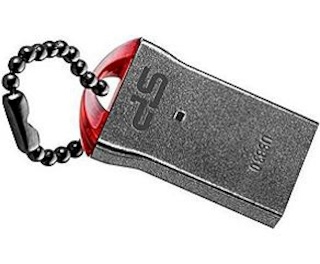 Флеш Диск USB 3.1 16Gb Silicon Power Jewel J01 SP016GBUF3J01V1R серебристый/красный