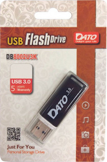 Флеш Диск USB 3.0 32Gb Dato DB8002U3 DB8002U3K-32G черный