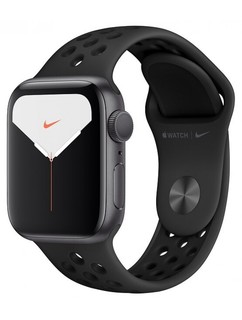 Смарт-Часы Apple Watch Series 5 Nike+ 40mm Space Gray Aluminum Case with Nike Sport Band with Anthracite/Black Nike Sport Band (MX3T2)