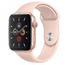 Смарт-Часы Apple Watch Series 5 44mm Gold Aluminum Case with Pink Sand Sport Band (MWVE2)