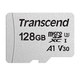 Флеш карта microSDXC 128Gb Transcend UHS-I U3 A1 V30 (R95/W45Mb/s) TS128GUSD300S w/o adapter