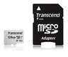 Флеш карта microSDXC 128Gb Transcend  UHS-I U3 A1 V30  (R95/W45Mb/s) TS128GUSD300S-A +SD Adapter