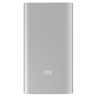 Внешний аккумулятор Xiaomi Mi Power Bank 2 5000mAh USB 2.1A silver PLM10ZM