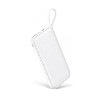 Внешний аккумулятор Baseus 20000mAh Powerful QC3.0 Quick Charge Three Output Lanyard , белый