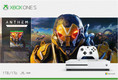 Игровая консоль Microsoft Xbox One S белый в компл.: игра: Anthem