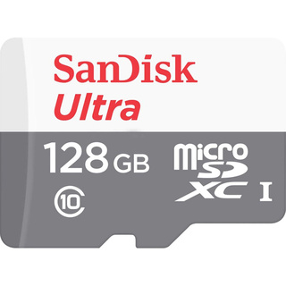 Флеш карта microSDXC 128Gb Class10 Sandisk SDSQUNS-128G-GN6MN без адаптера