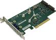 Адаптер SuperMicro AOC-SLG3-2M2 add-on card supports 2 PCI-E 3.0 x4 M-Key M.2 NVMe Modules