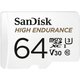 Флеш карта microSDXC 64Gb Class10 Sandisk UHS-3 SDSQQNR-064G-GN6IA