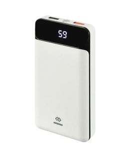 Внешний аккумулятор Digma Power Delivery DG-20000-PL-W Li-Pol 20000mAh 3A+3A белый