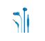 Гарнитура JBL T110 1.2м Blue