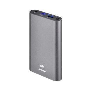 Внешний аккумулятор Digma DG-ME-15000 Li-Pol 15000mAh 3A темно-серый 1xUSB