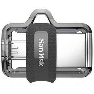 Флеш Диск USB 3.0 64Gb Sandisk Ultra Dual SDDD3-064G-G46 черный