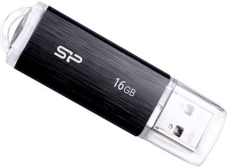 Флеш Диск USB 2.0 16Gb Silicon Power Ultima U02 SP016GBUF2U02V1K черный