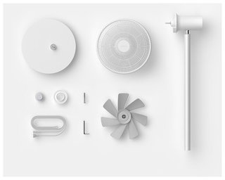 Напольный вентилятор Xiaomi Smartmi Dc Inverter Floor Fan 2S, white
