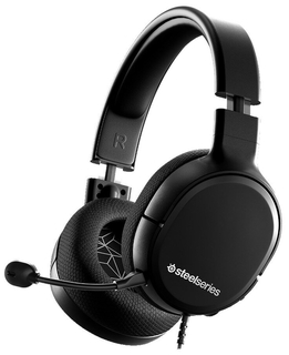 Наушники с микрофоном Steelseries Arctis 1 черный 3м мониторные (61427)