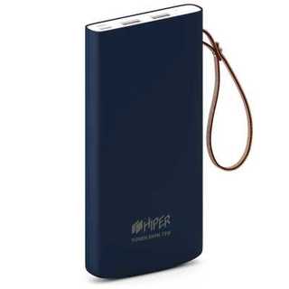 Мобильный аккумулятор Hiper Travel10K 10000mAh 2.4A 2xUSB синий