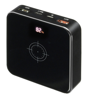 Внешний аккумулятор Buro HG8000-WCH QC 3.0 Wireless Charge Li-Pol 8000mAh 3A черный