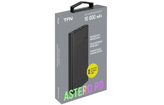 Внешний аккумулятор TFN 10 000 мАч Astero PD (TFN-PB-249-BK) чёрный