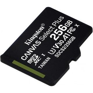 Флеш карта microSDXC 256Gb Class10 Kingston SDCS2/256GB CanvSelect Plus + adapter