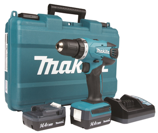 Дрель-шуруповерт Makita DF347DWE аккум. патрон:быстрозажимной (кейс в комплекте)