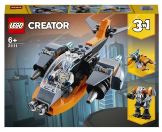 Конструктор LEGO Creator Кибердрон 31111 (6+)