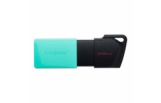 Флеш Диск USB 3.2 256Gb Kingston DataTraveler Exodia M DTXM/256GB черный/зеленый