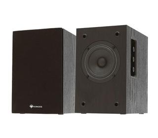 Колонки Konoos 2.0 KNS-D200-Bl, 2х8,0 Вт (черное дерево)