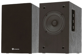 Колонки Konoos 2.0 KNS-D200-Br, 2х8,0 Вт (коричневое дерево)