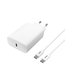 Сетевое зарядное устройство TFN, TypeC, 20Вт, с кабелем TypeC, Цвет:белый ( TFN,TFN-WC16)