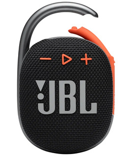 Колонка JBL CLIP 4, Bluetooth 5Вт, Black/Orange