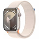 Смарт-Часы Apple Watch Series 9 45mm Starlight Aluminium Case with Starlight Sport Loop (MR983)
