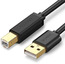 Кабель USB 2.0 UGREEN US135 (10352) AM/BM 3м черный