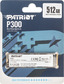 Накопитель SSD M.2 512Gb Patriot P300 P300P512GM28 M.2 2280