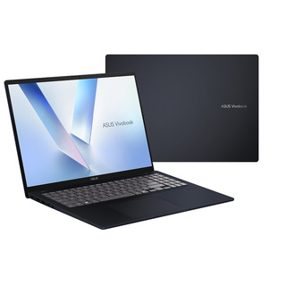 Ноутбук Asus Vivobook 16 M1607KA-MB102 16" WUXGA IPS 300N/Ryzen AI 5 340/16G/1T SSD/16" WUXGA(1920x1200) IPS/Radeon Vega/DOS/Quiet Blue