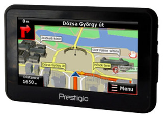 Навигатор PRESTIGIO GeoVision 5120 (внешний,Centrality AtlasIV, 64кан,Bluetooth,5",Navitel)